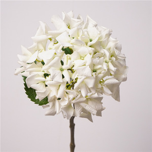 优质保湿绣球花单茎荷兰绣球花家用餐桌装饰人造绣球花 - Product Image 4