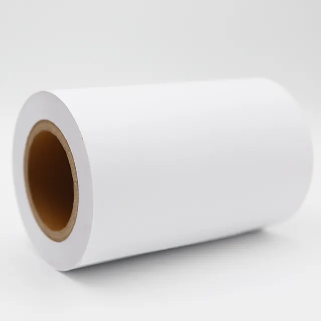 Top Thermal Lamination Film Roll adhesive Self PP Paper film sticker in roll