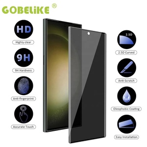 9H chống xước chống vân tay riêng tư Tempered Glass Matte bảo vệ màn hình riêng tư cho <span class=keywords><strong>Samsung</strong></span> Galaxy S25 S24 S23 S22 siêu - Product Image 5
