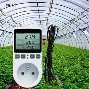 Controlador de temperatura Digital multifuncional termostato inalámbrica enchufe con temporizador interruptor - Product Image 5