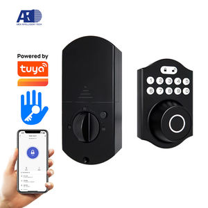 Ttlock tuya <span class=keywords><strong>Wifi</strong></span> Keyless nhập thông minh khóa vân tay mật khẩu thẻ IC điện tử Khóa chốt cửa ngoài trời không thấm nước khóa thông minh - Product Image 1