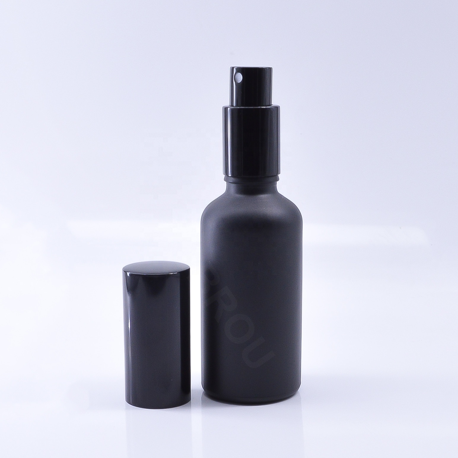 Bouchon pulvérisateur en aluminium noir 13 noir