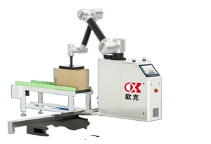 Robot colaborativo Función de apilamiento automático 30-40kg Capacidad Componentes principales PLC Sistema de robot de cartón de 40kg para paletizado - Product Image 4