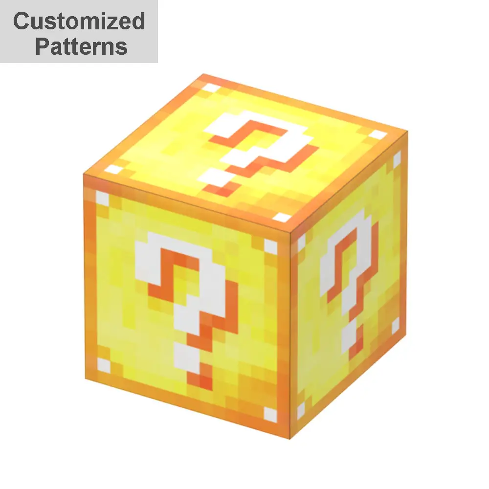 Kustom DIY kubus magnetik 3D Model teka-teki mainan My Le Bricks Go Dunia set blok bangunan untuk pasar B2C
