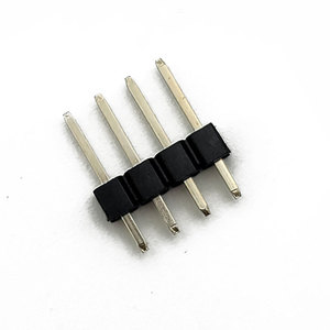 Single Row Dip Type <strong>Pin</strong> <strong>Header</strong> 2.54mm <strong>Pin</strong> <strong>Header</strong> 4P Connector - Product Image 2