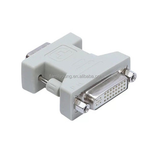<strong>DVI</strong> to <strong>VGA</strong> Adapter <strong>DVI</strong>-I Female 24+5 to <strong>VGA</strong> Male Adapter HD Video Graphics Card Converter for PC HDTV Projector - Product Image 4