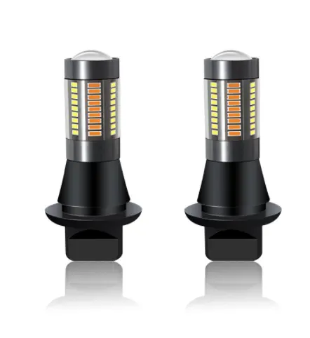 Luz led de freno de giro T20 7443 1157 BAY15D para coche, bombillas de luces de marcha atrás 66SMD 1157 7443 S25 3157, gran oferta