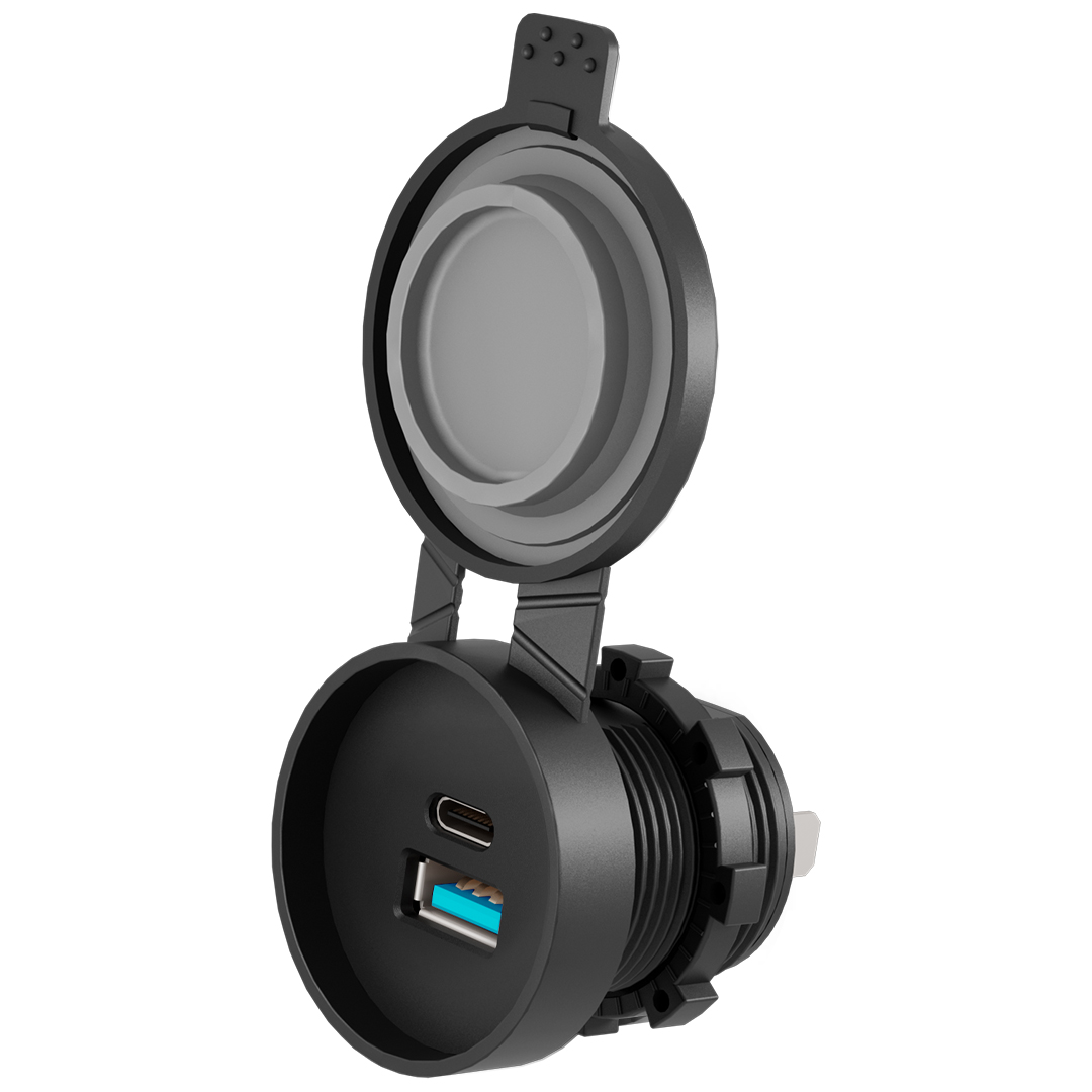 USB-A+Type C (QC3.0+PD3.0)