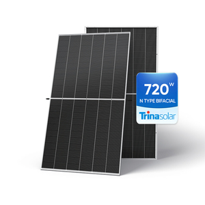 <span class=keywords><strong>2025</strong></span> popüler Trina 695W 700W 705W N tipi Bifacial ev güneş enerjisi sistemi için güneş panelleri düşük fiyat