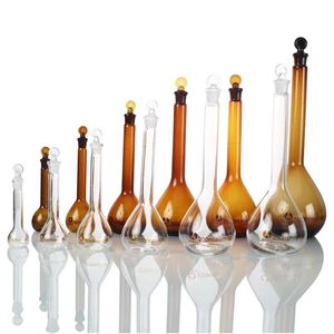 PE stoper ile Tiandi Lab 100ml-2000ml şeffaf cam hacimsel şişe - Product Image 2