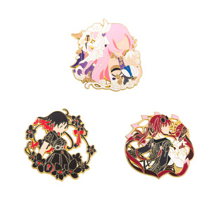Honkai เข็มกลัดสัญลักษณ์การ์ตูนอนิเมะ3-5ซม. รถไฟรูปดาว Dan Heng Kafka Jing Yuan - Product Image 6