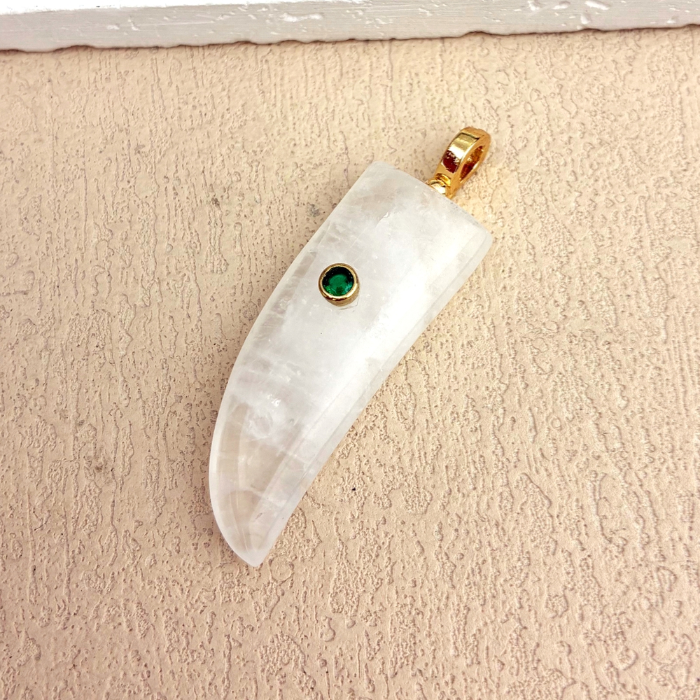 Cristal blanc - or