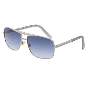 C6.Slv Gry Frame Grad Blue Lens