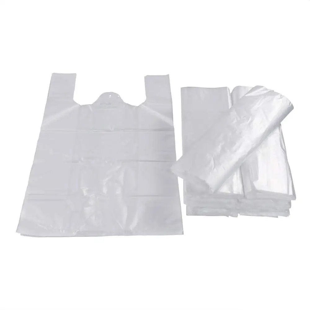 Water Soluble PVA Bag Ecofriendly T-Shirt Bag Biodegradable Carry Bag