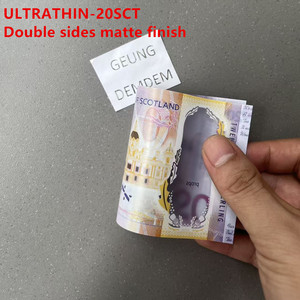 Đến sớm Chất lượng cao tùy chỉnh Scottish Prop tiền Scottish Polymer Prop tiền ngân hàng ghi chú siêu mỏng - Product Image 4