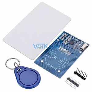 MFRC522 RFID Kit S50 Tarjeta en blanco RF 13,56 MHz Módulo de sensor de tarjeta IC Módulo RF Lector de tarjetas para AD Raspberrys Pi