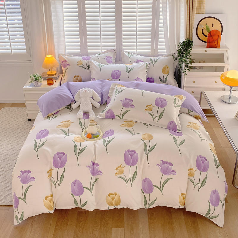 ทิวลิปสีม่วง