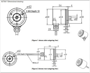 Encoder rotativo con uscita digitale SSI Encoder assoluto ad alte prestazioni - Product Image 3