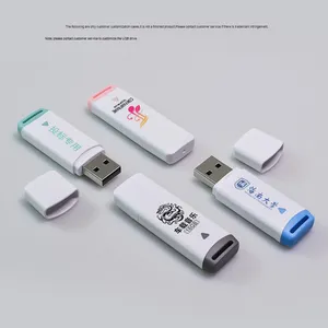 USB USB Flash sürücü ve 2.0 arayüzü ile pratik 3.0 küçük kapasiteli 4GB 1GB 256MB 512MB plastik depolama sürücüsü yeni ürün - Product Image 4
