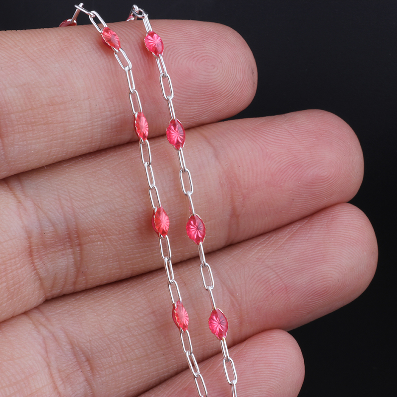 Argent sterling S925-Fuchsia