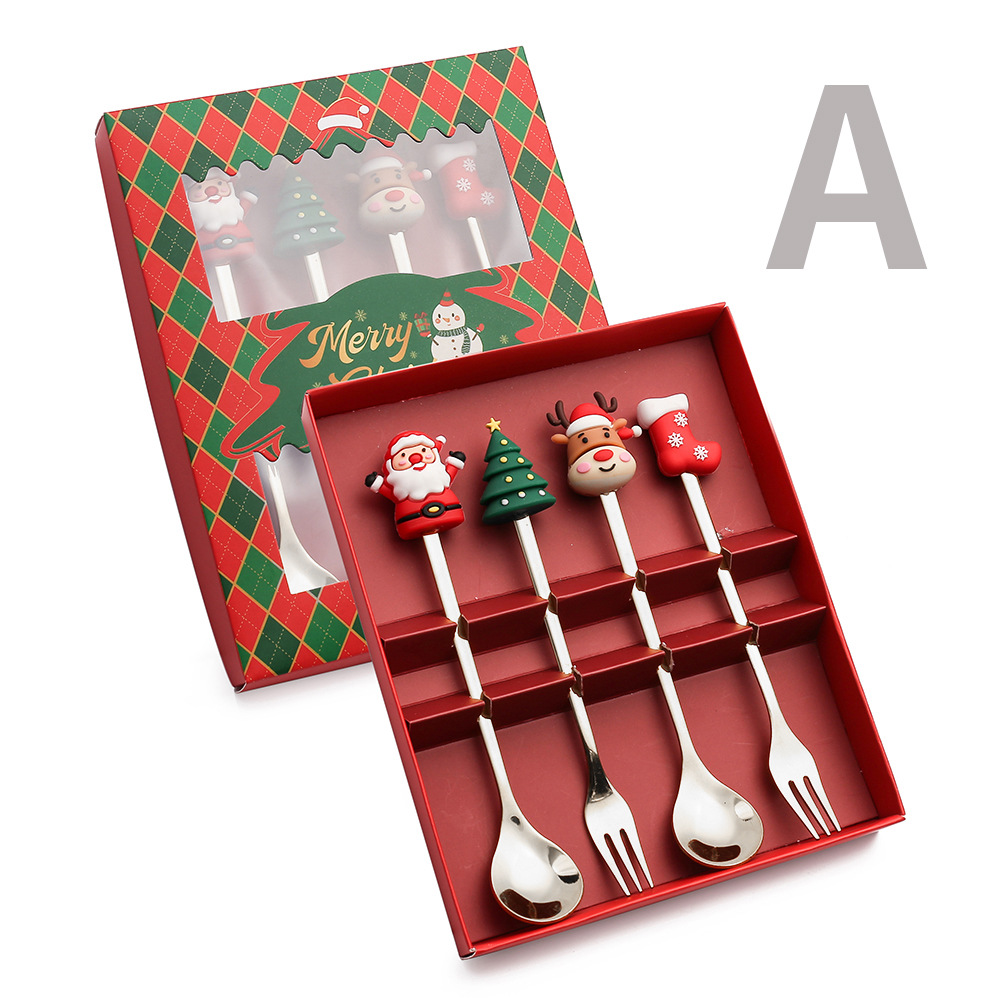 Silver-Red Box 4-Pack A
