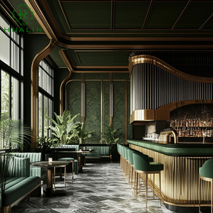 Hualin phong cách hiện đại nhà hàng chất lượng cao thiêu kết Đá Bàn ăn khách sạn Cafe chủ đề nhà hàng bàn ghế - Product Image 4