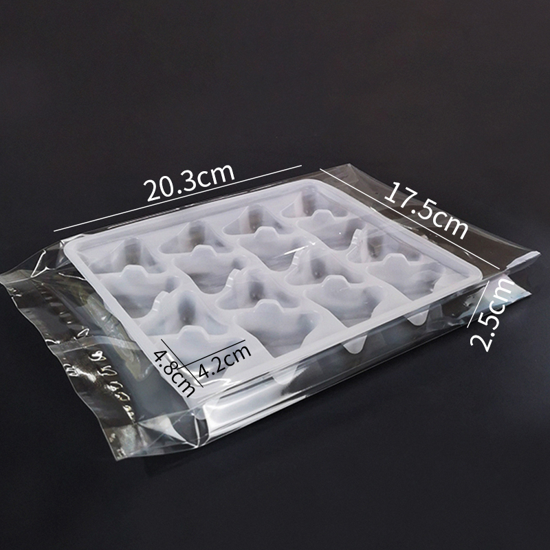 16-grid tary with Sealed plastic bag