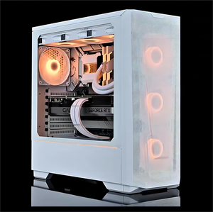Caja de la computadora de juegos al por mayor caja de computadora de escritorio personalizada micro ATX caja de computadora de fabricación de aluminio - Product Image 2