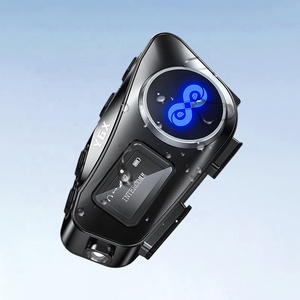 Auriculares profesionales para casco de motocicleta IP67, auriculares inalámbricos a prueba de agua, sistema de intercomunicación para comunicación de conducción - Product Image 4