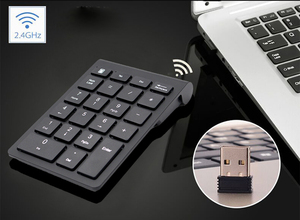 Teclado numérico inalámbrico portátil de 2,4 GHz para Contabilidad Financiera, teclado numérico, 22 teclas, teclado numérico para ordenador portátil, PC de escritorio - Product Image 2