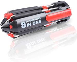 Multi-function Screwdriver <strong>8</strong> <strong>in</strong> <strong>1</strong> Turn Screw Kit Tool Set With 6 LEDs Flashlight - Product Image 1