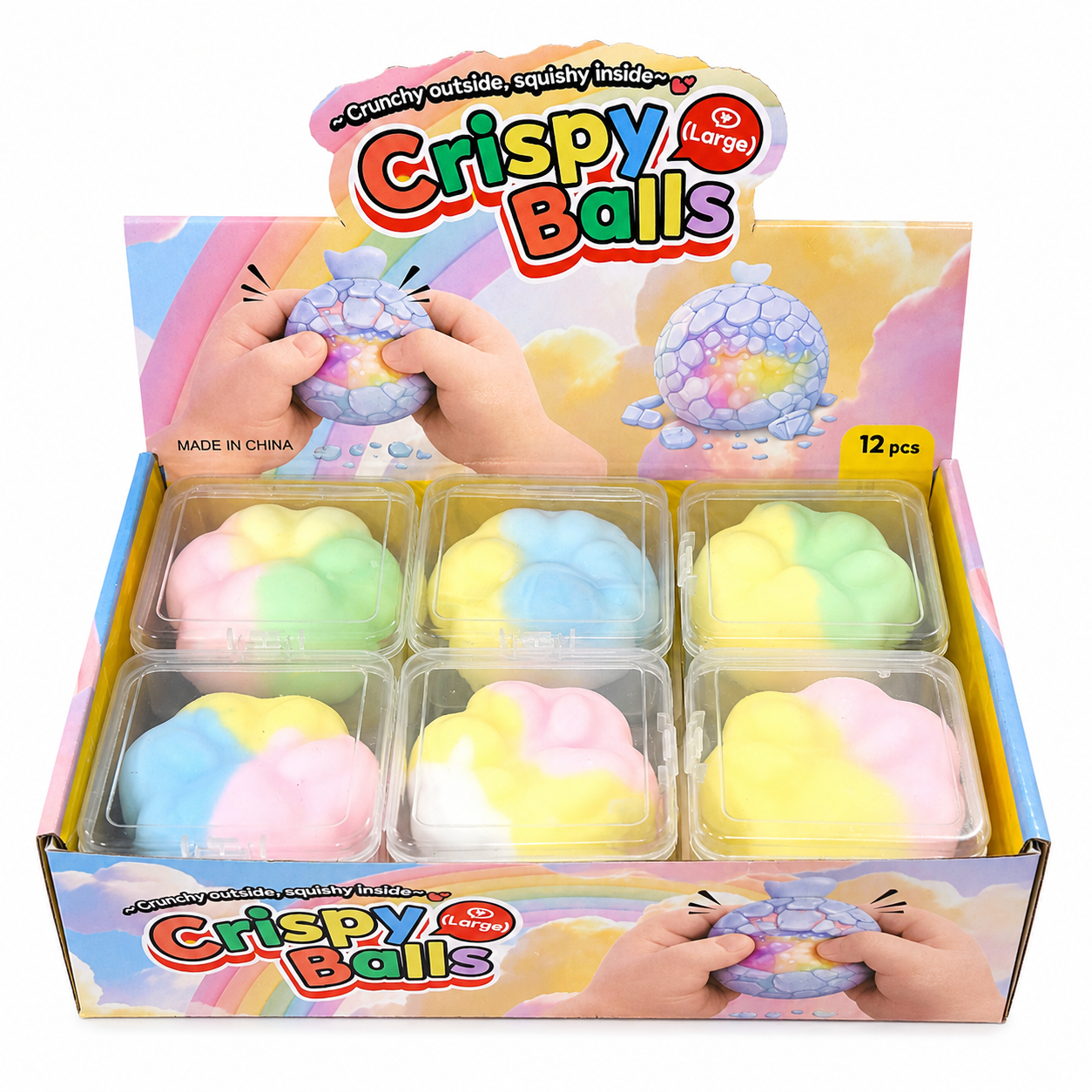 Crispy ball cat paws