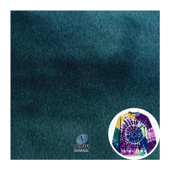 Directo de fábrica de alta calidad Tie Dyed 95% poliéster 5% spandex Minky Dot Fabric Super Soft Velvet