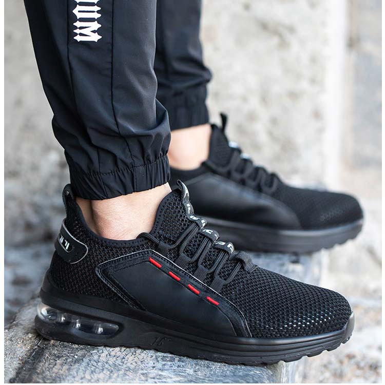 Zapatos protectores de seguridad antigolpes para hombre indestructibles botas de trabajo ligeras para construcción Zapatos protectores de seguridad antigolpes para hombre indestructibles botas de trabajo ligeras para construcción
