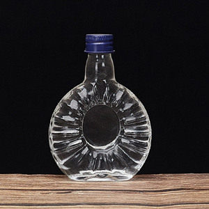 <span class=keywords><strong>Mini</strong></span> garrafa de vidro personalizada, garrafa de vidro uísque com cortiça, 50ml/100ml/200ml/5cl - Product Image 6