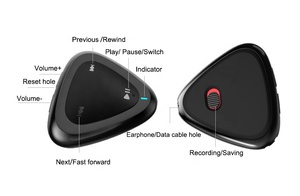 Registratore vocale digitale con microfono HBNKH registratore Audio per riunioni di conferenze