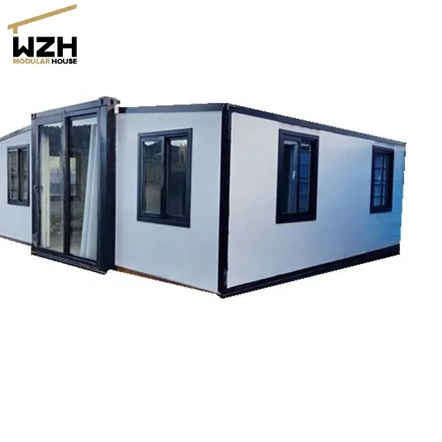 40 ft Foldable Expandable Container House prefabricated expandable container houses with toilet