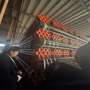ASME B36.10M ท่อเหล็กกล้าคาร์บอนแบบมาตรฐานหน้าแปลนเหล็กไร้รอยต่อรีดร้อนท่อ API ความยาว12เมตรบริการตัดเชื่อม - Product Image 6