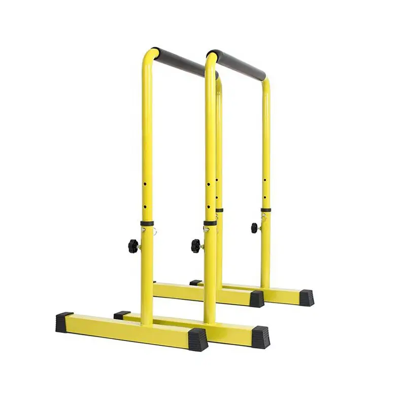 Home Gym Übung Fitness geräte Gymnastik Verstellbarer Push-Up-Ständer Parallel Dip Bars Pull Up und Dip Bar Station