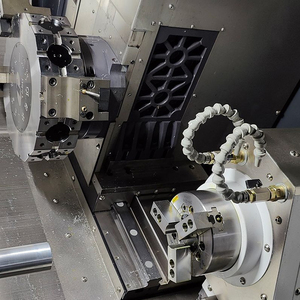 Werkseitig hergestellte hochpräzise <span class=keywords><strong>CNC</strong></span>-Fräsdrehmaschine mit Schräg bett drehmaschine