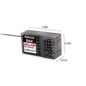 V4 2.4G alıcı 6 kanal R6F alıcı Rc araba tekne için radyo verici uzaktan kumanda Rc6Gs Rc4Gs - Product Image 2