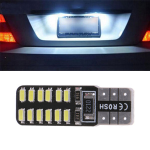Mükemmel LED T10 T10 LED Led T10 3014 24SMD ampul Canbus genişlik işık/plaka işık/okuma işık araba için - Product Image 5