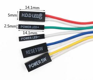 65CM Slim ATX PC <strong>Computer</strong> Motherboard Power Cable On/Off/Reset with LED Light PC Power Reset Switch Push Button Switch - Product Image 3
