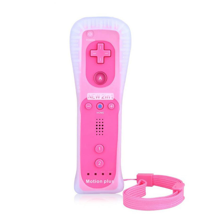 Mando a distancia rosa con Motion Plus SIN CAJA