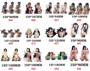 13CM 3D Flip Demon Slayer Sexy Nezuko <strong>Car</strong> Sticker Dynamic Beautiful <strong>Anime</strong> Sexy Girl <strong>Decals</strong> - Product Image 3