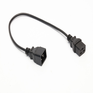 C14 ถึง 5-15R/5-20R Comb สายไฟ AC, 2-in-1 C14 15Amp ถึง T ใบมีด 20Amp สาย AC Converter, IEC 3Pole ปลั๊ก USA หญิง Nema 5- - Product Image 3