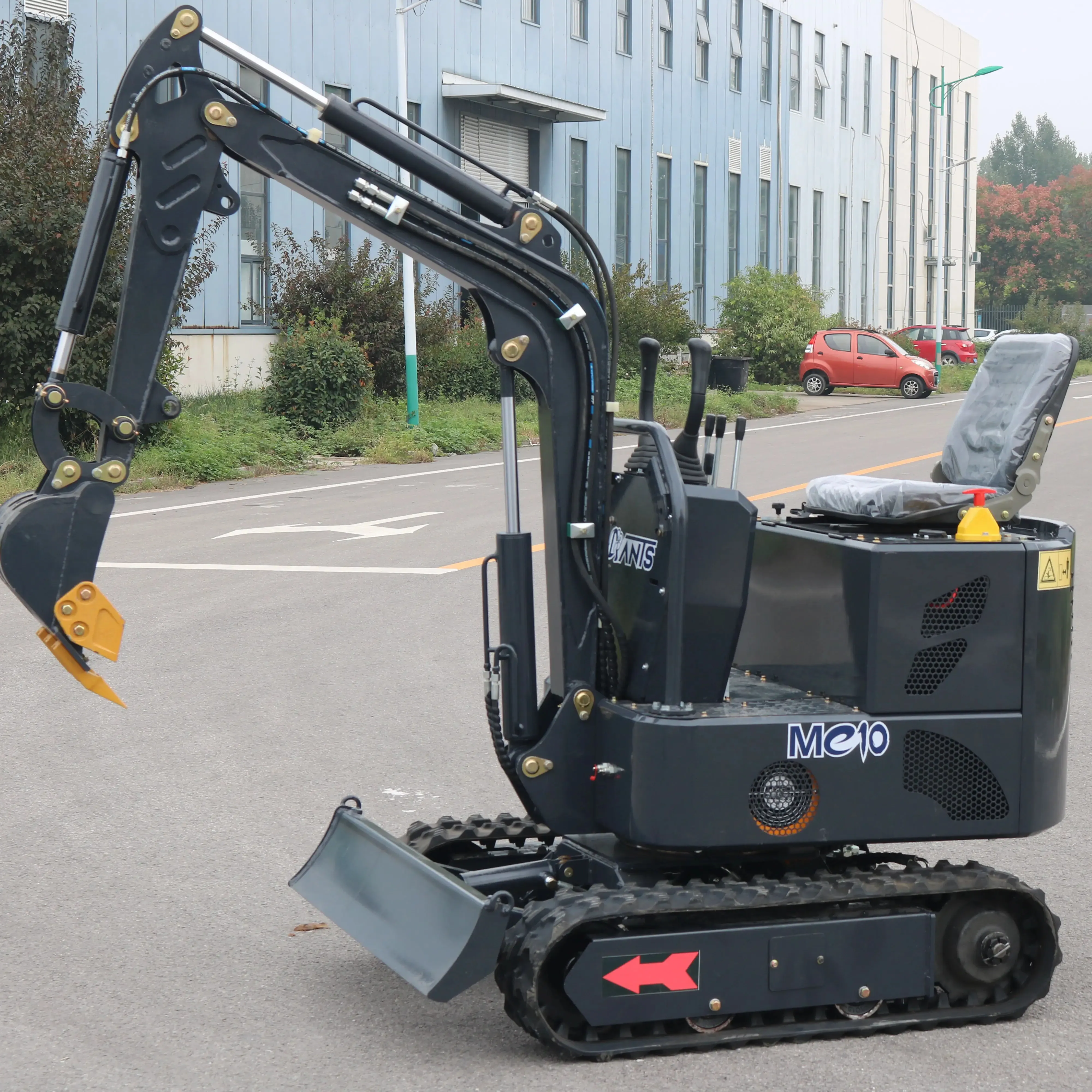 Lange Garantie Tuin Lithium Batterij Graafmachine Elektrische Mini Digger En Aanhangwagen Te Koop