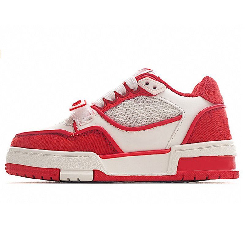 red and white