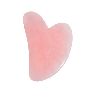 أفضل كوارتز وردي اليشم الحقيقي Gua Sha Crystal GUA DHA وجسم الوجه والرقبة - Product Image 5