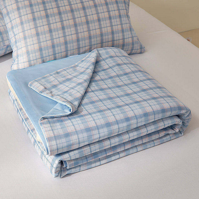 Blue plaid